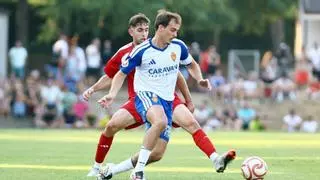 Francho, el más valorado en un Real Zaragoza que triplica el valor del resto de equipos profesionales de Primera RFEF