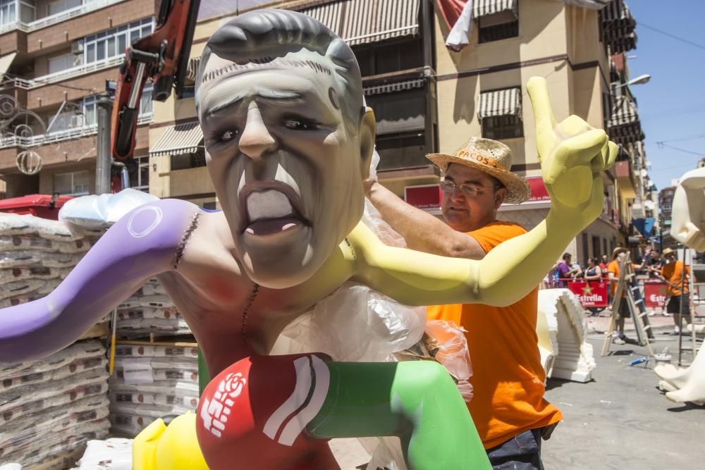 Hogueras de Alicante 2018: Los monumentos más ácidos