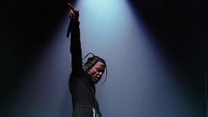 Travis Scott, en su concierto en el Primavera Sound de Sao Paulo