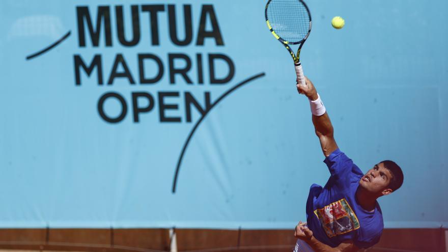 Horario y dónde ver el debut de Carlos Alcaraz en el Mutua Madrid Open