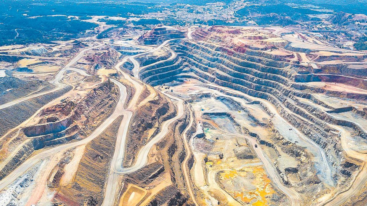 Mines de Riotinto a la província de Huelva