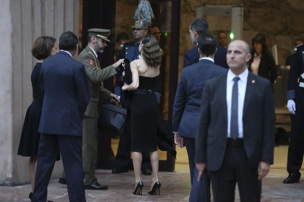 Llegada de los Reyes al auditorio Príncipe Felipe