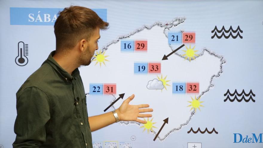 El tiempo del fin de semana en Mallorca | Temperaturas más llevaderas