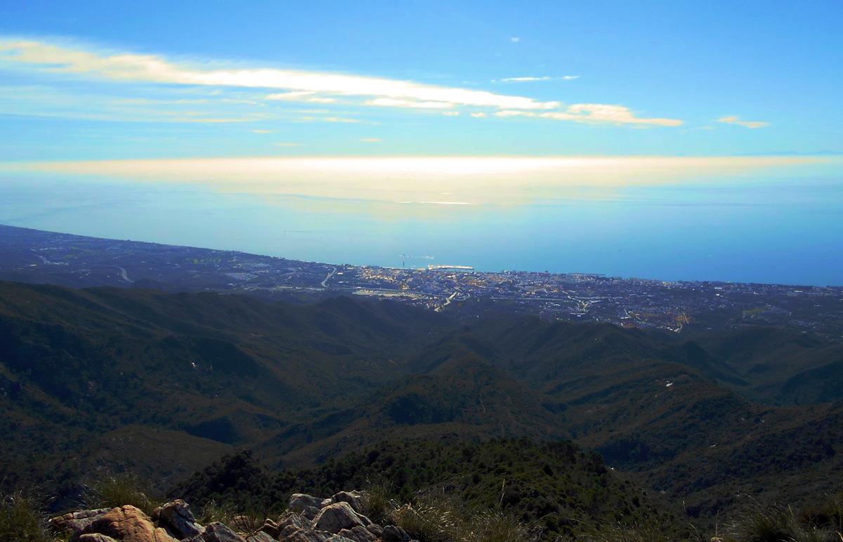 Vistas desde el Parque de Nagüeles de Marbella