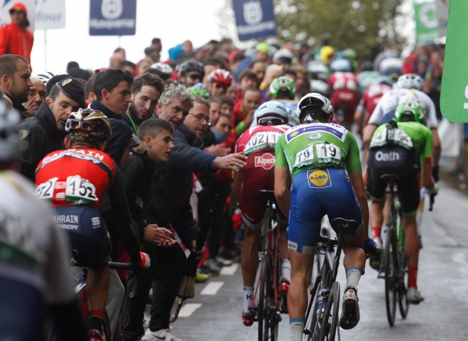 Etapa de la Vuelta a España 2017 con final en el Angliru