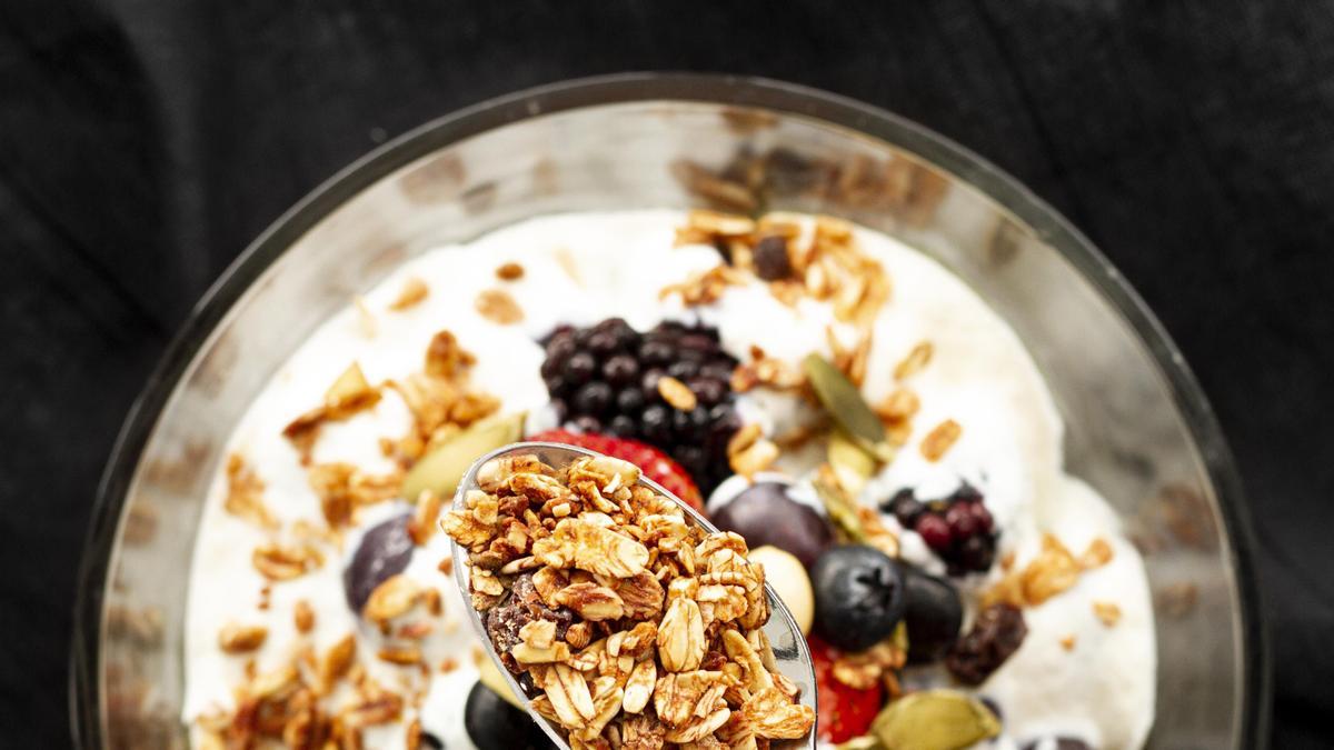 Desayuno rico en proteínas para adelgazar.