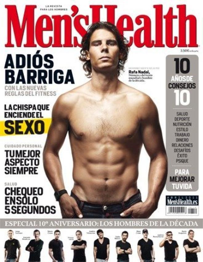 Rafa Nadal en las portadas de revistas