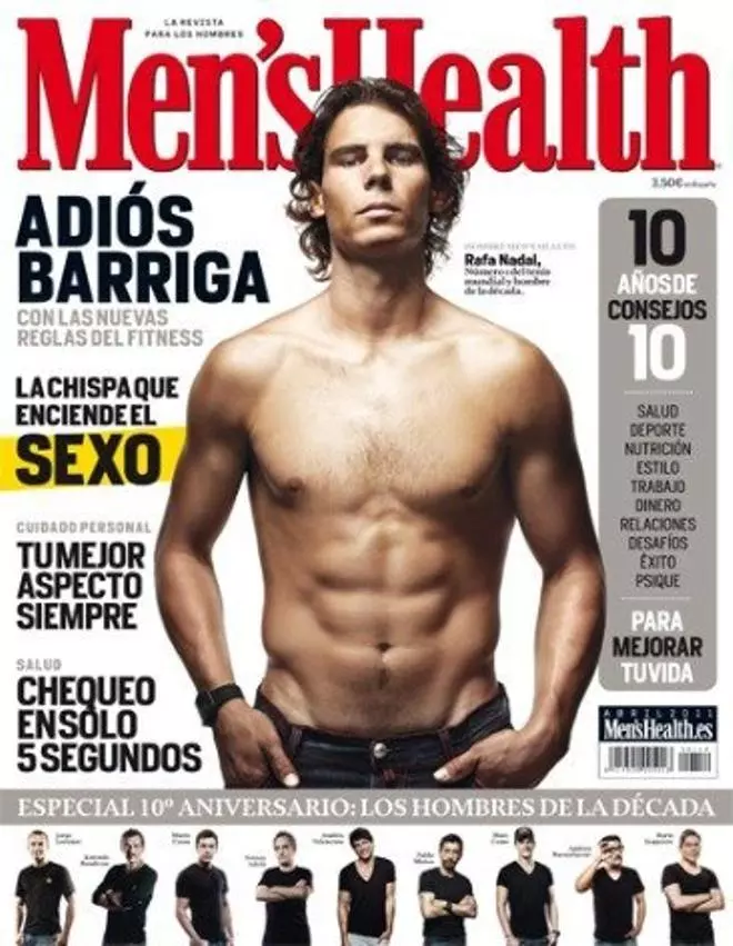 Rafa Nadal en las portadas de revistas