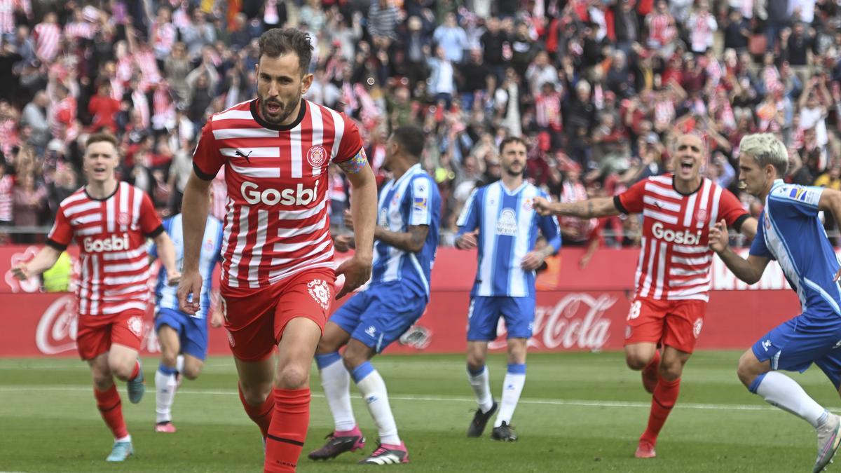 Girona - Espanyol: Stuani decide con un penalti polémico