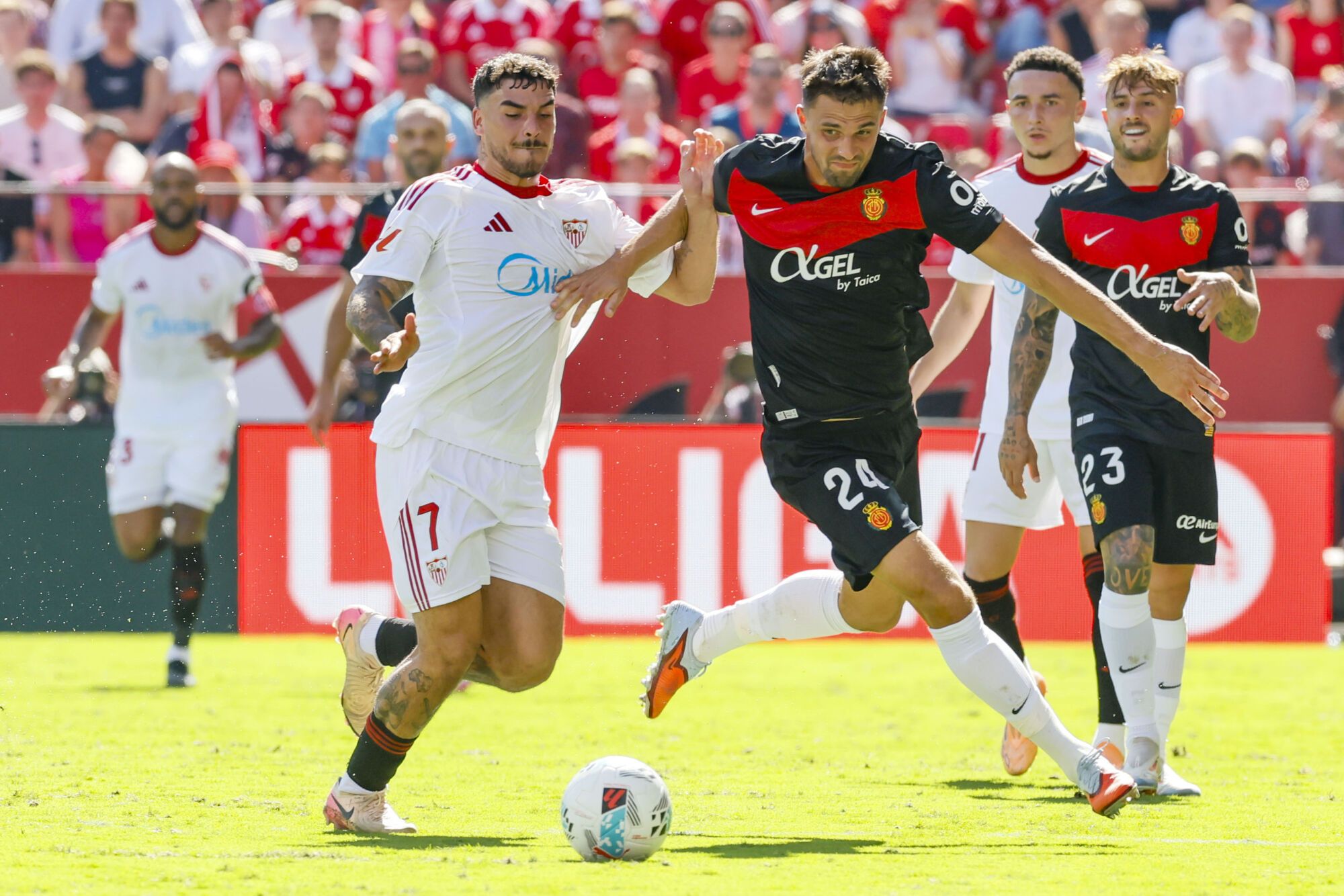 Sevilla FC - Mallorca en el estadio Ramón Sánchez-Pizjuán
