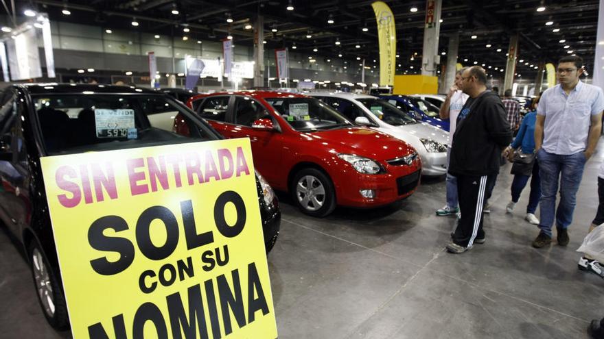 Feria de los vehiculos de ocasión de València.