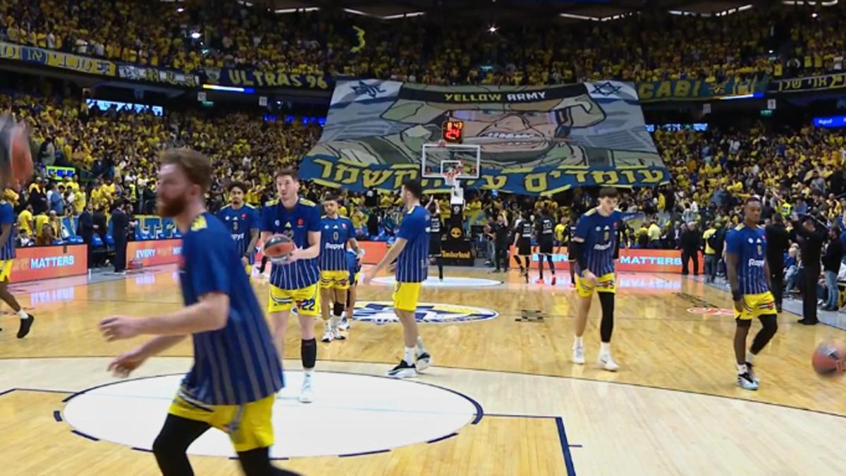 Imagen del Maccabi Tel Aviv en el Menora Mivtachim Arena