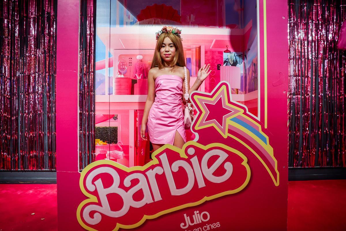 Estreno de Barbie: el público se viste de rosa