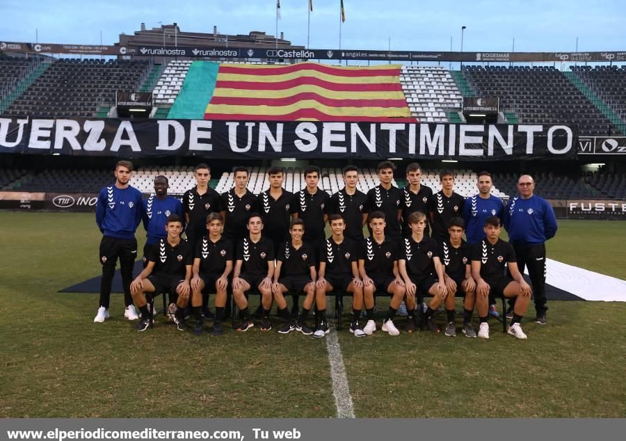 Presentación del fútbol base del CD Castellón 2018-19