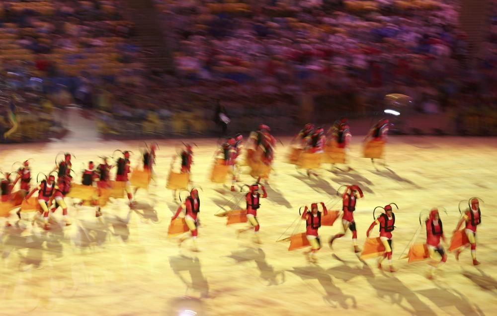 Espectacular cerimònia de clausura dels Jocs de Rio