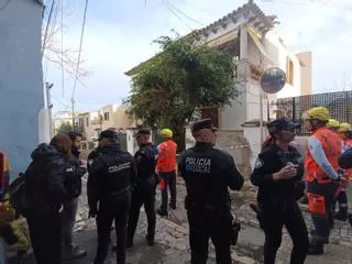 Confirman que no hay víctimas en el derrumbe de la calle Polvorín, en Palma