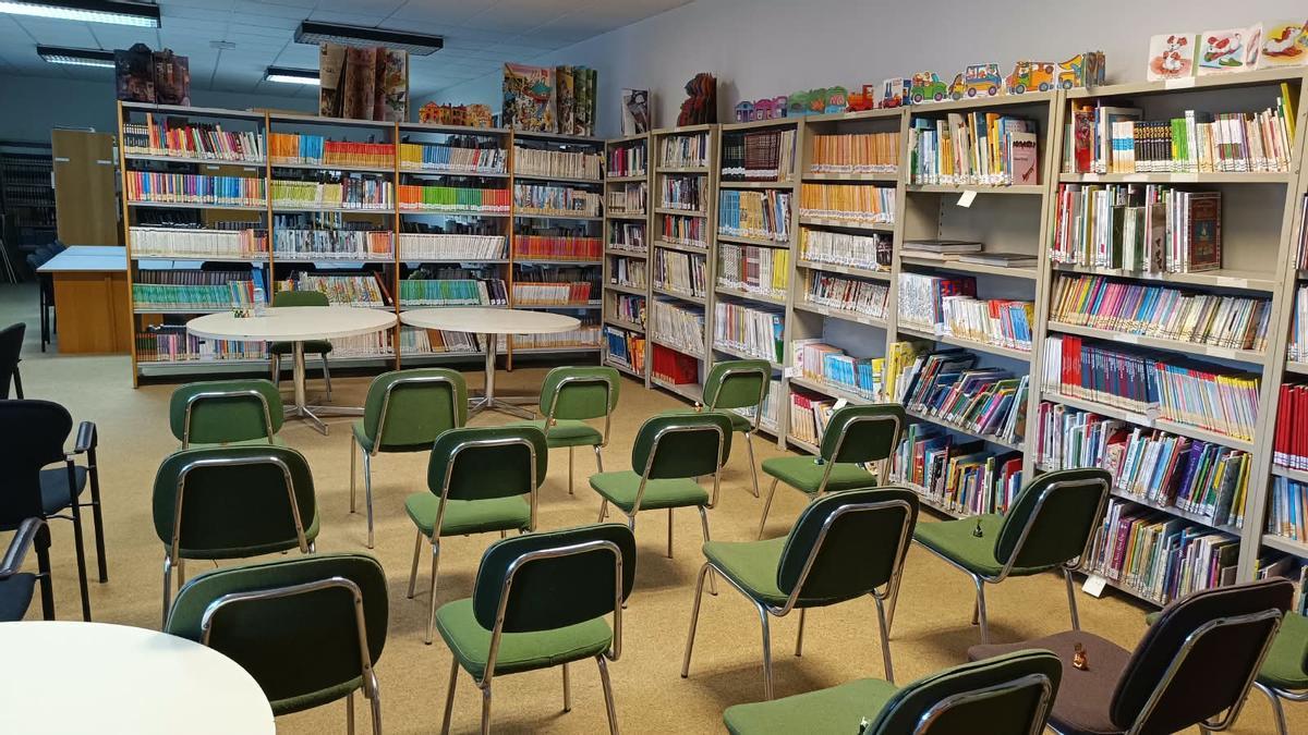 Biblioteca municipal de Santibáñez de Vidriales.