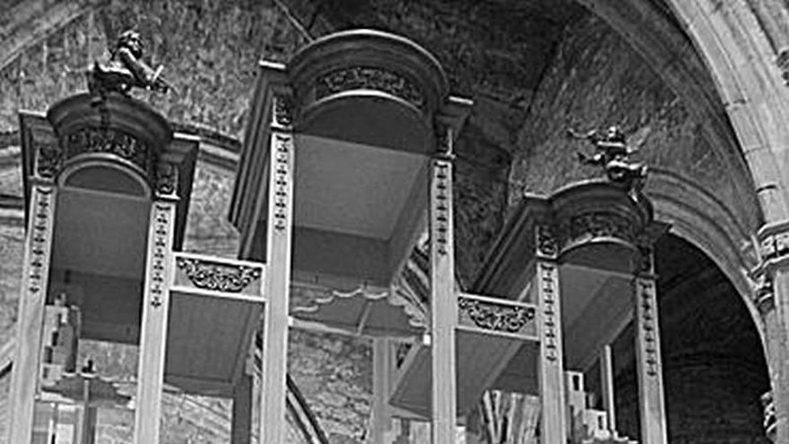 Comienza el montaje del órgano de tubos de Caspe
