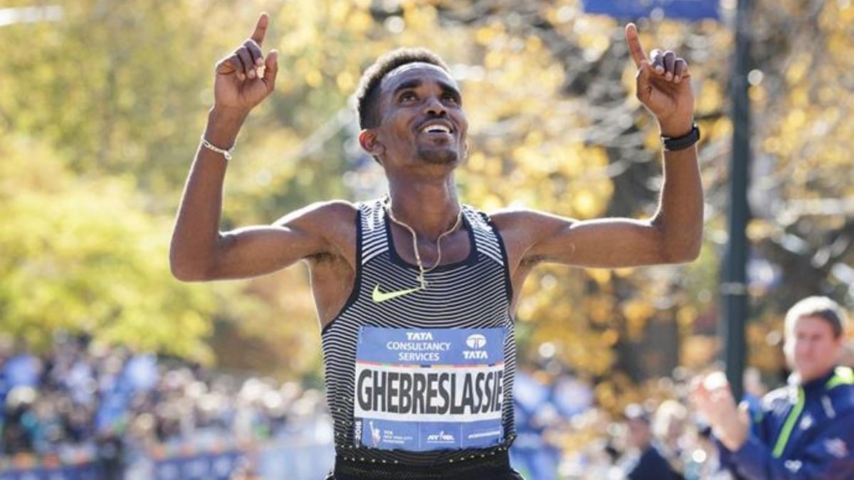 El eritreo Ghirmay Ghebreslassie es el más joven vencedor de la historia del maratón de Nueva York