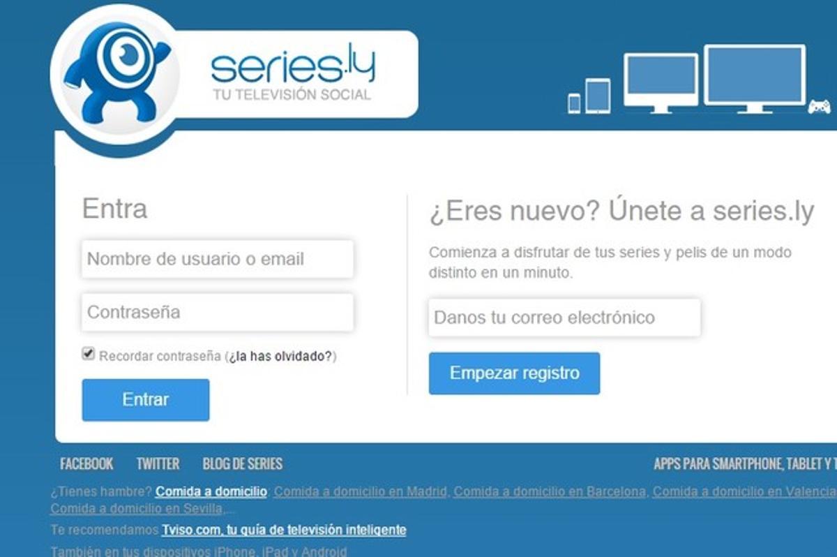 Portal d’entrada d’usuaris a Series.ly Portal d’entrada d’usuaris a Series.ly
