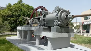 La máquina de vapor ‘desconocida’ se embellece