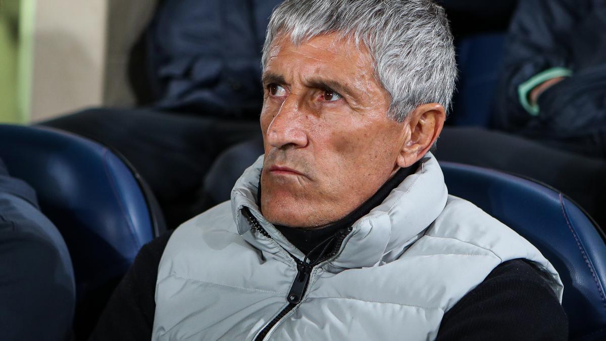 Quique Setién, entrenador del Vila-real