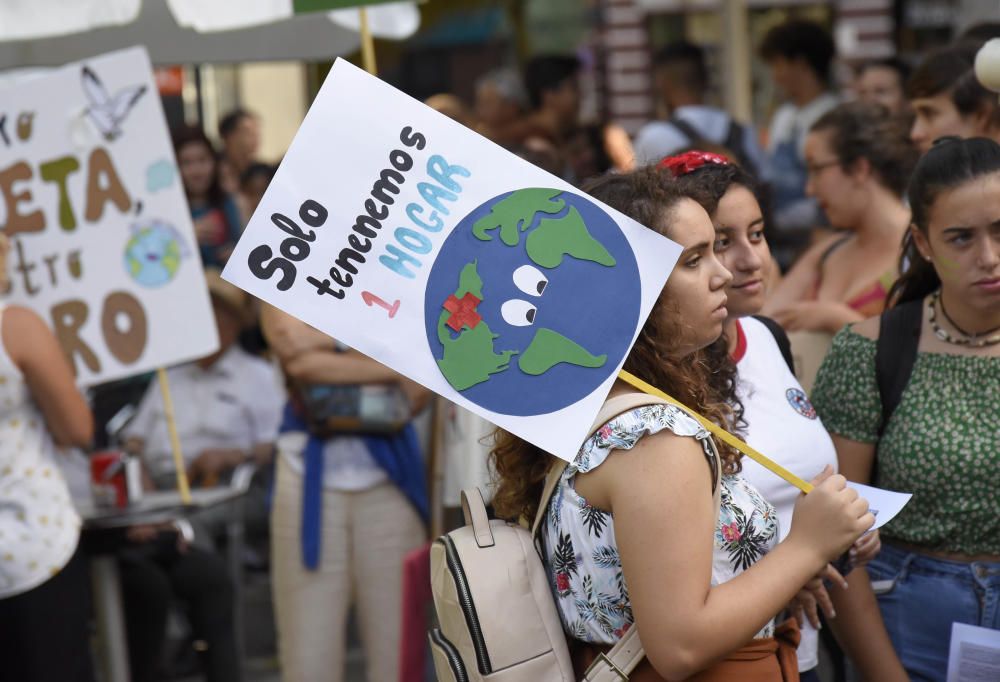 Manifestaciones contra la crisis climática