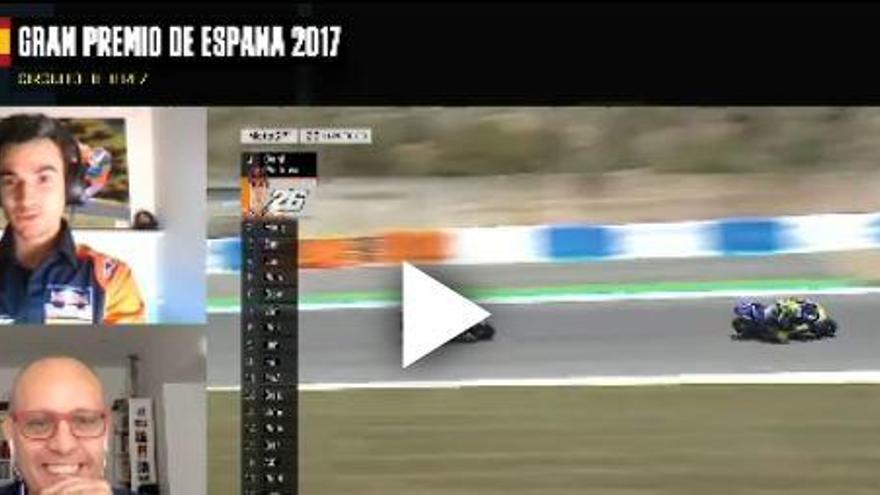 Video | Dani Pedrosa: &quot;Márquez es bueno en todas las condiciones&quot;