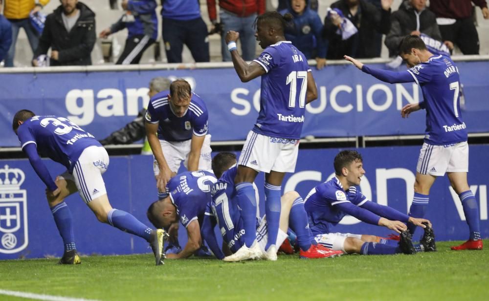 El partido Oviedo-Rayo Majadahonda, en imágenes