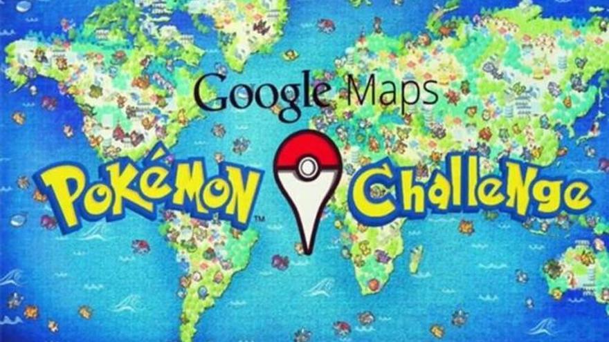 Google reta a los usuarios de Maps a atrapar Pokémon