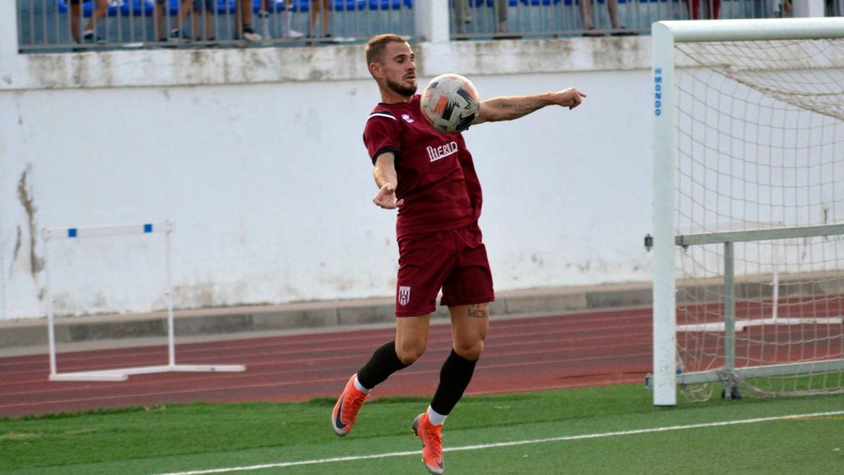 Chirri, jugador del Mérida.