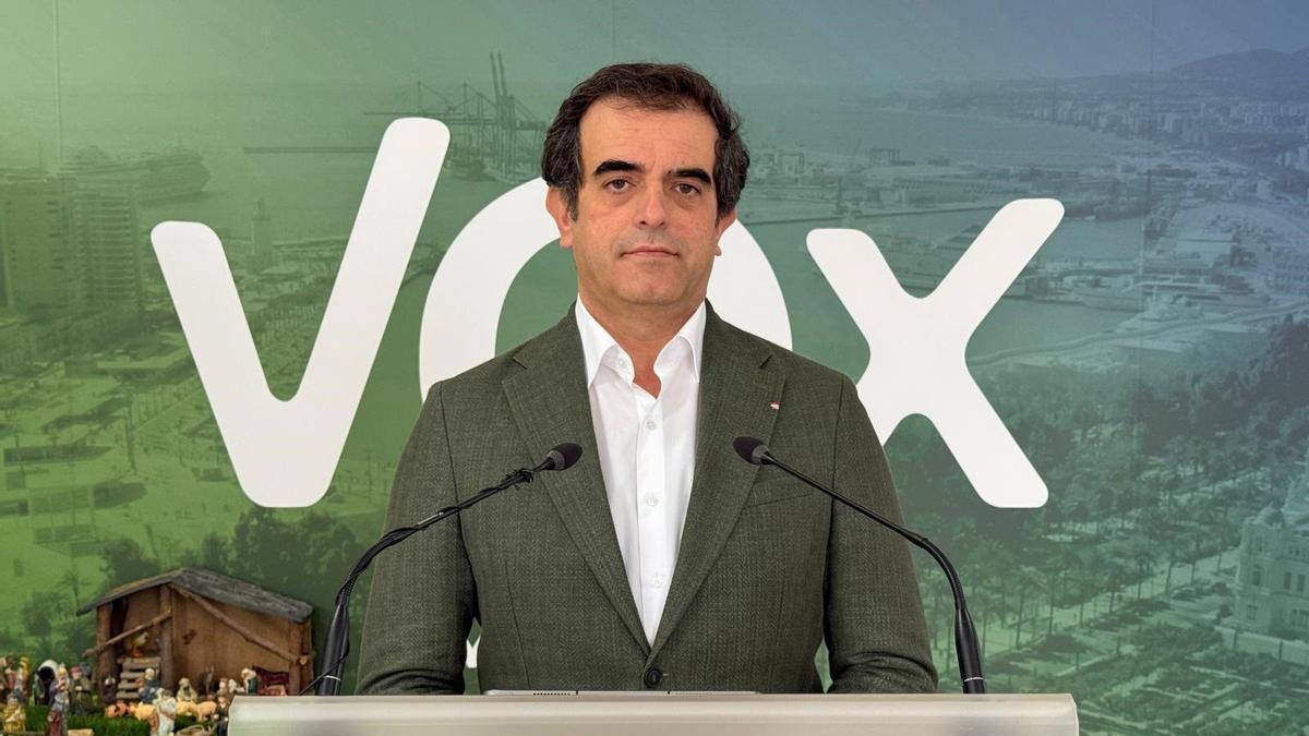 Antonio Sevilla, presidente de Vox Málaga.