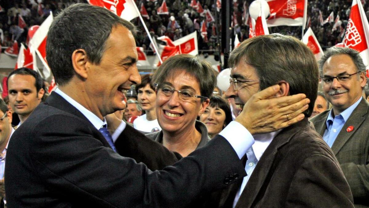 José Luis Rodríguez Zapatero y Francesc Antich.