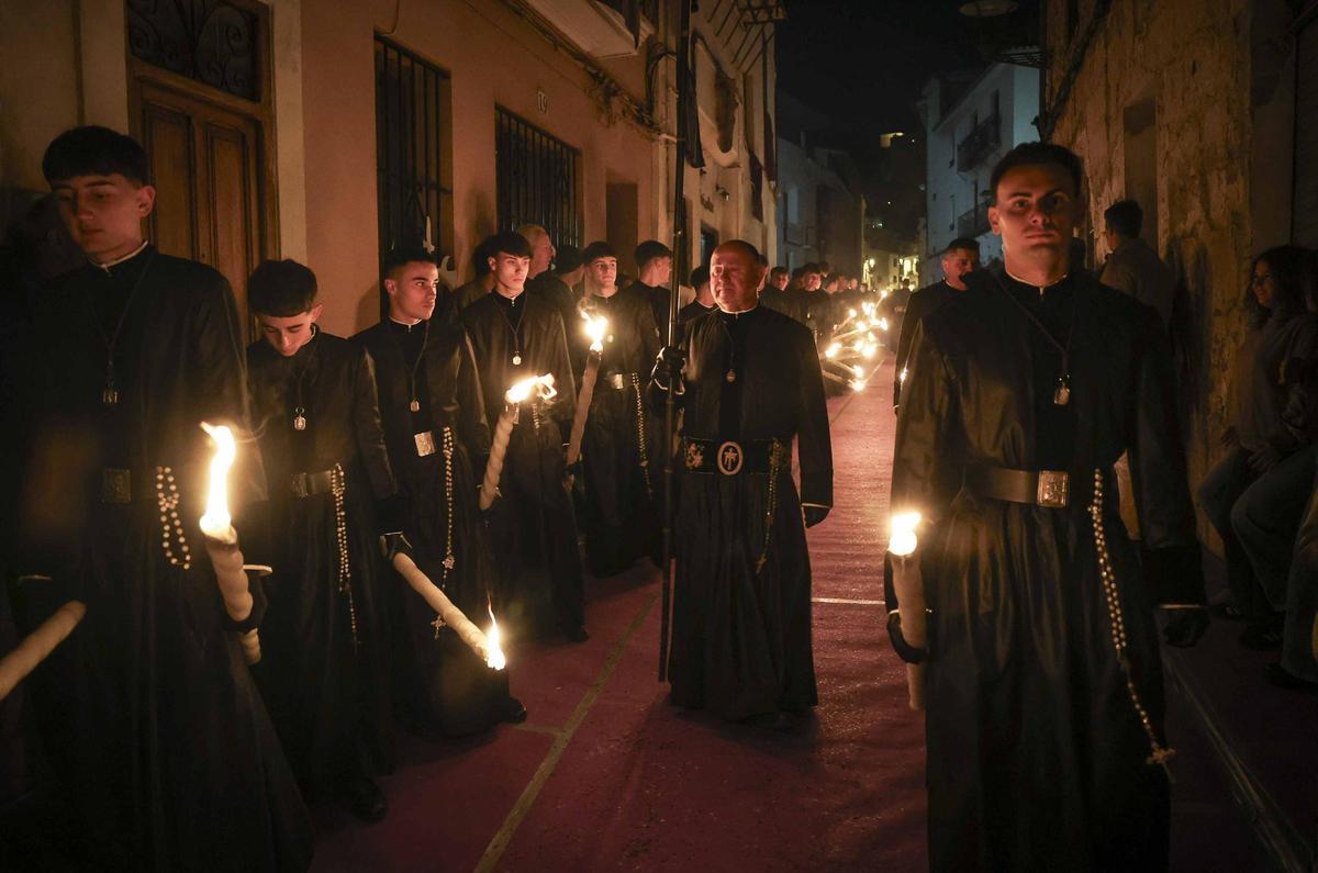Así ha sido la Procesión del Silencio en Sagunt
