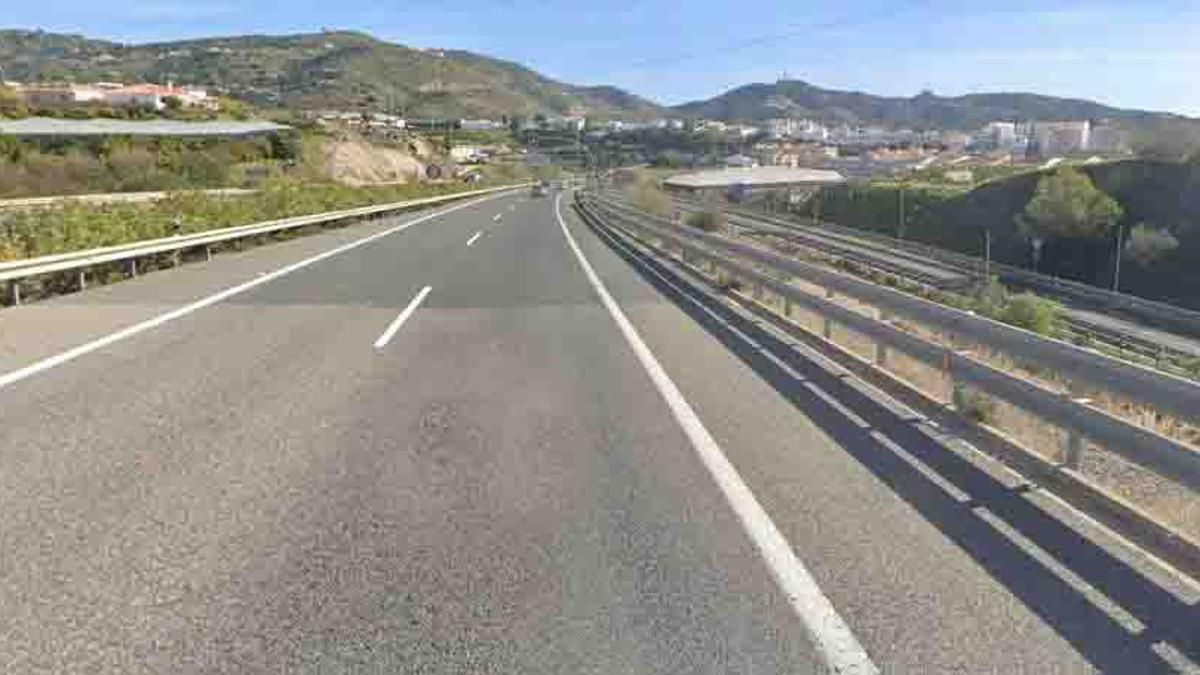 El accidente se ha producido a la altura de Torrox.
