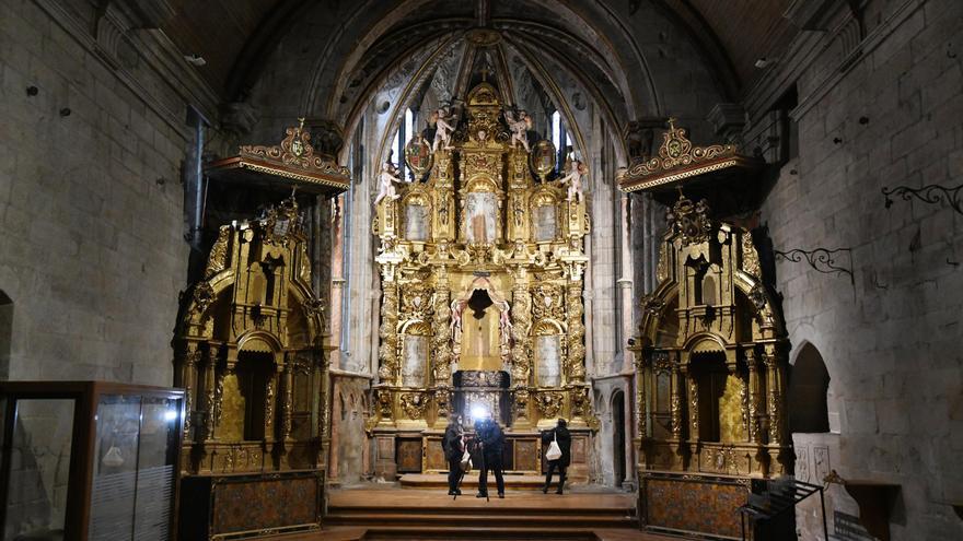 La Diputación quiere recuperar retablos e imágenes de Santa Clara que las monjas dejaron en depósito o trasladaron