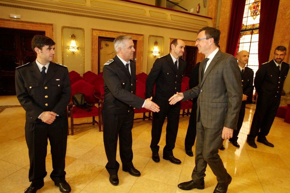 Acto de homenaje a los bomberos