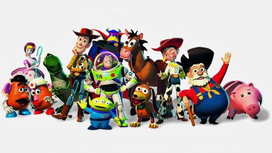 Los personajes de &#039;Toy Story&#039;.
