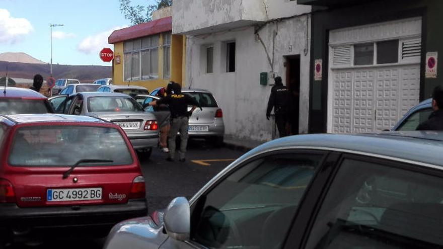 La Policía Nacional de Telde detiene a un vecino de Ojos de Garza por tráfico de droga