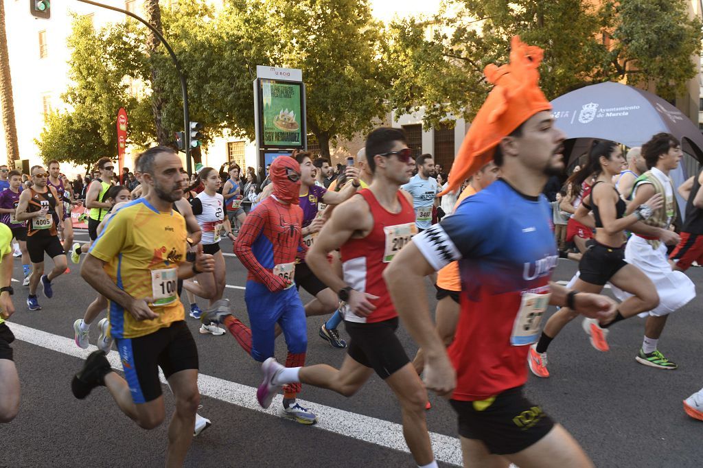 La San Silvestre 2025 en Murcia, en fotografías