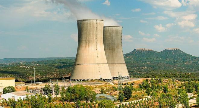 La central nuclear de Trillo, en Guadalajara.