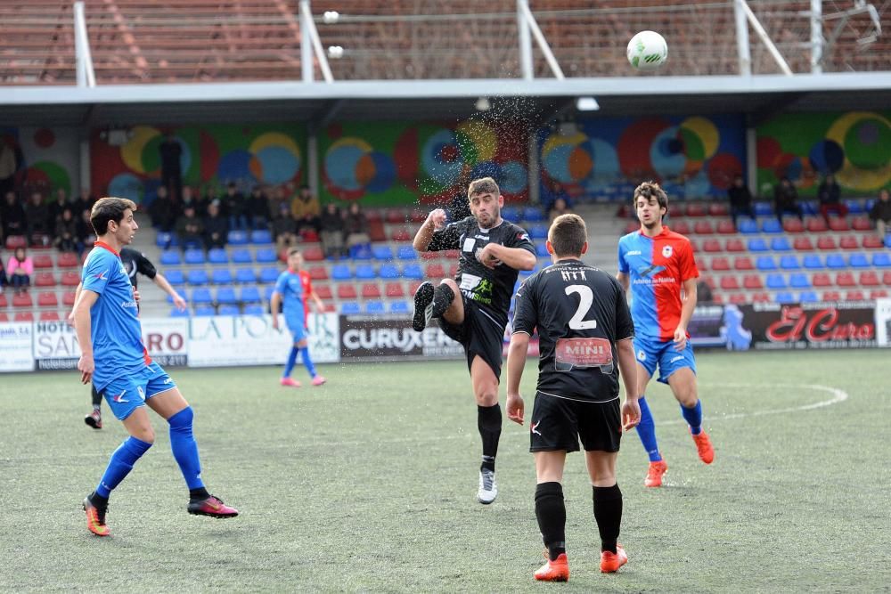 El partido entre el Langreo y el Siero, en imágenes