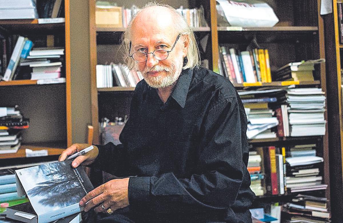 László Krasznahorkai, ganador del Nobel de Literatura 2025.