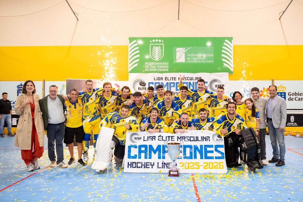 Sexta Liga Élite de hockey línea para el Molina Sport