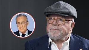 El excomisario Villarejo, sentenciado por acusar a Florentino y el Real Madrid de compra de árbitros.