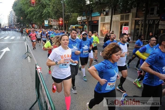 Salida 10K de la Maratón de Murcia