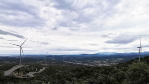 Proyecto de parque eólico en La Jonquera, desarrollado por Endesa.