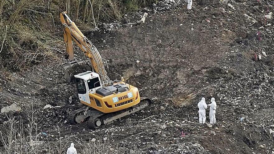 Un incendi a l&#039;abocador de Zaldibar