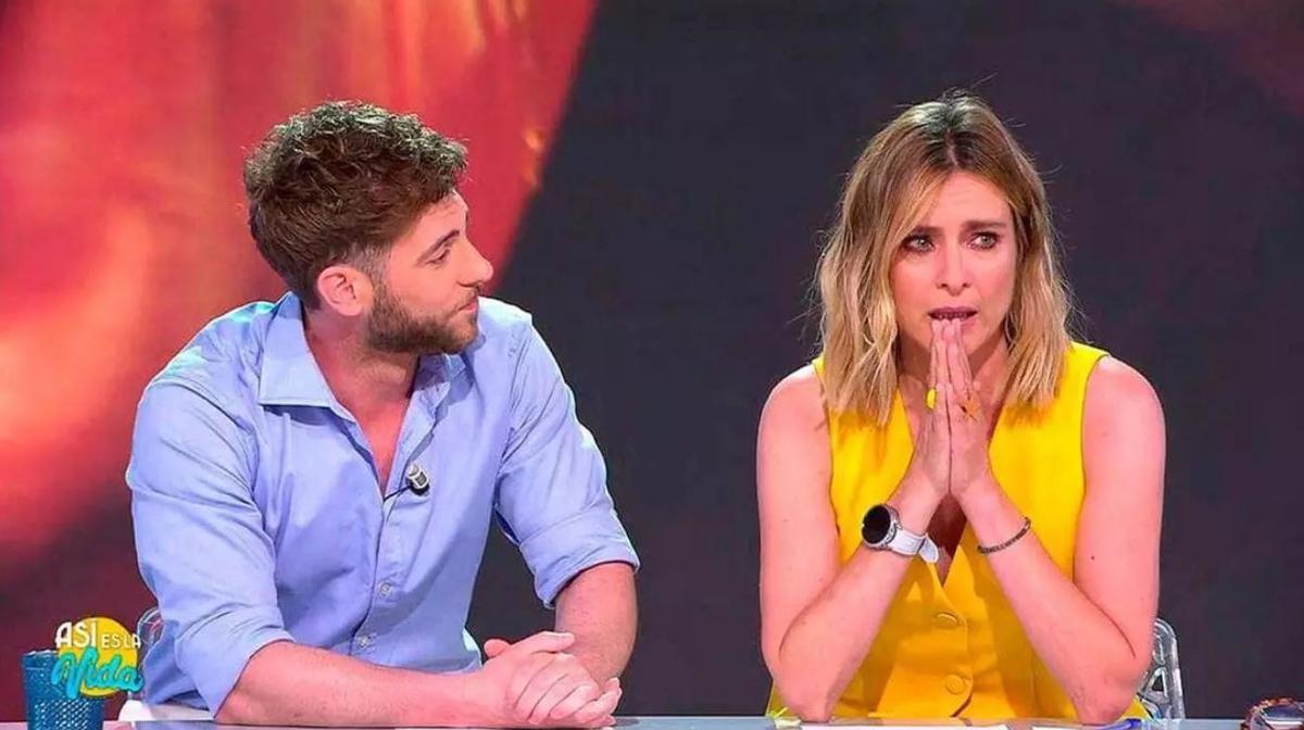 César Muñoz y Sandra Barneda, en 'Así es la vida'
