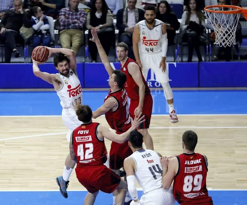 Las imágenes que nos ha dejado la derrota del CAI Zaragoza frente al Real Madrid (96-84)